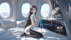 一朵白莲，清新脱俗