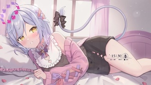 萌系兽尾少女