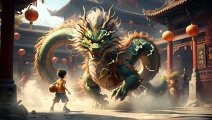 AI神兽之陪孩子玩的家龙