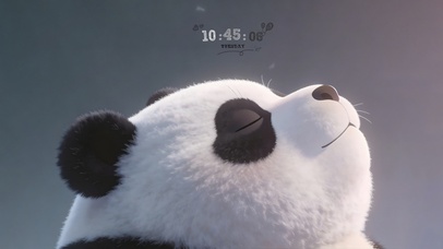 冥想 可爱 熊猫