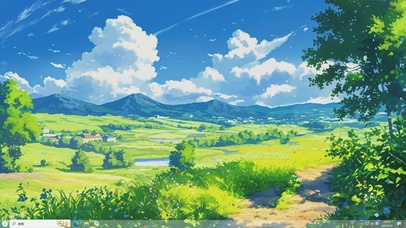 夏天的风-桌面主题