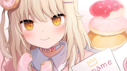 猫羽雫爱吃甜甜圈