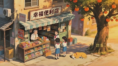 小时候的幸福便利店