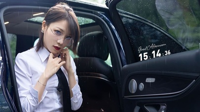 销售制服美女、加油