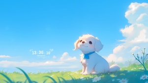 可爱狗狗