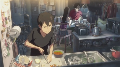 日漫动画 手绘天气之子