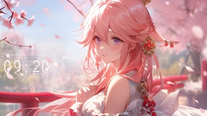 4K原神 八重神子