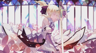 saber唯美命运之夜fate