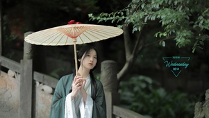 4k古风美女