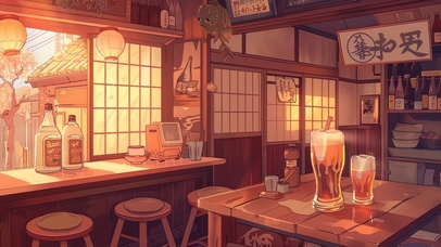 黄昏治愈小酒馆