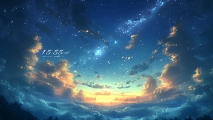 云上晚霞
