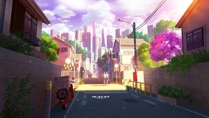 治愈城市小巷
