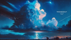 4K 雷云漫天