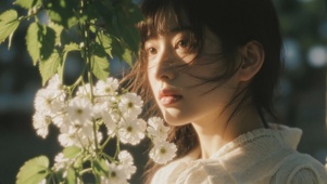 日系氛围美女