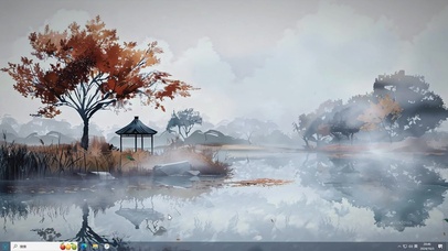 水墨古风-桌面主题