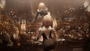 镜中少女