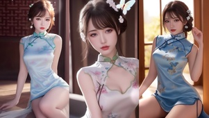旗袍美女