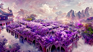 紫藤花开