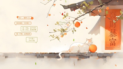 4K简约古风文艺桌面