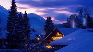 雪后夜景