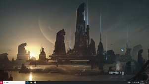 阳光刺破黑暗—【主题桌面】