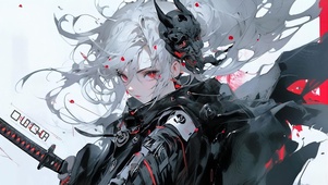 暗系少年刀客