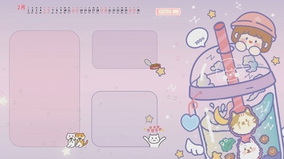 4K简约可爱桌面壁纸