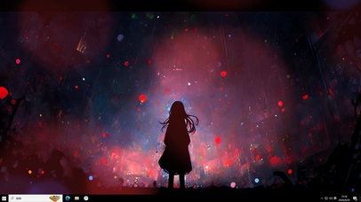 油画少女