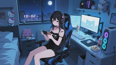 月色下的游戏角落 沉浸式游戏夜