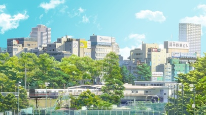 唯美治愈你的名字动漫城市