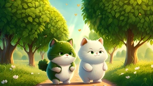 清新小猫咪