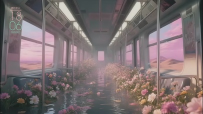 花漾壁纸 列车