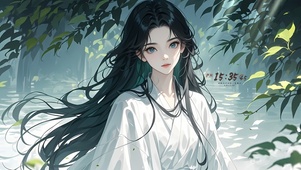 4k唯美国风少女