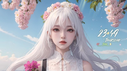 气质高雅美少女