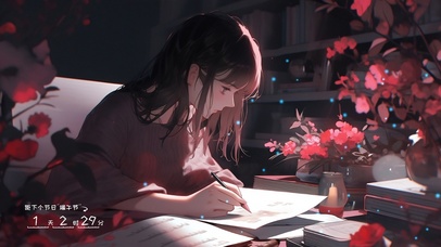 晚上偷偷给你写情书