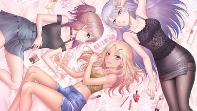 唯美清纯可爱三姐妹