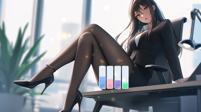 眼睛如繁星点缀夜空，引人入胜