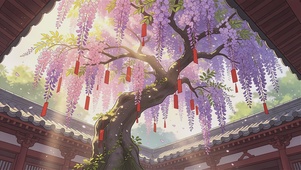 皆如所愿祈福桌面