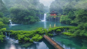 湖畔小屋