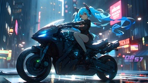 赛博机车少女