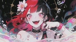 诡异少女