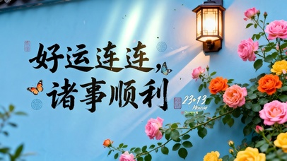 好运连连  诸事顺利