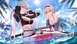 夏日比基尼女孩