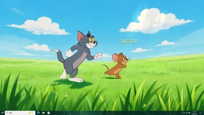 猫鼠追逐嬉戏