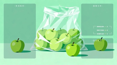 4k极简清新护眼ins分区桌面