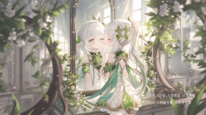 雪墨壁纸丨纳西妲丨镜中人丨