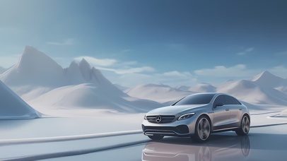 极简唯美汽车壁纸