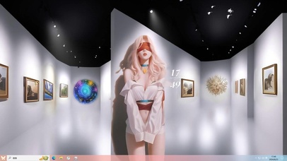 时空画廊中的神秘缪斯