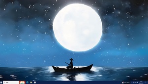 油画星空