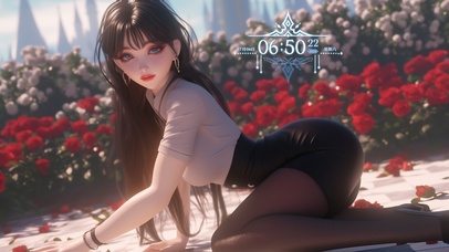 仿佛能折射出月光的柔美